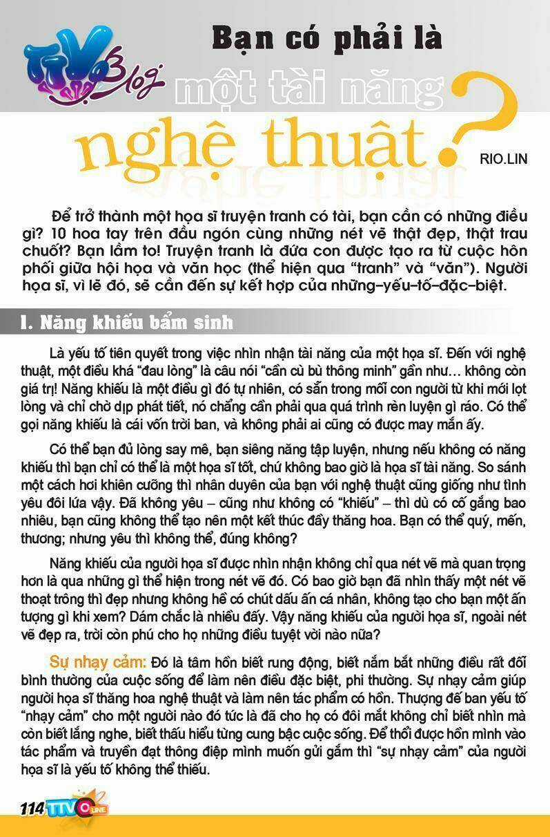 Tạp Chí Truyện Tranh Việt Nam Online - Ttvo Chapter 2 trang 115