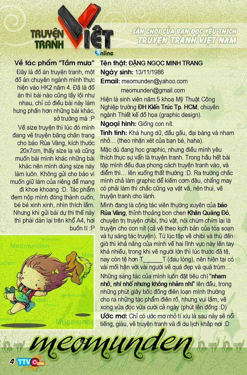 Tạp Chí Truyện Tranh Việt Nam Online - Ttvo Chapter 2 trang 5