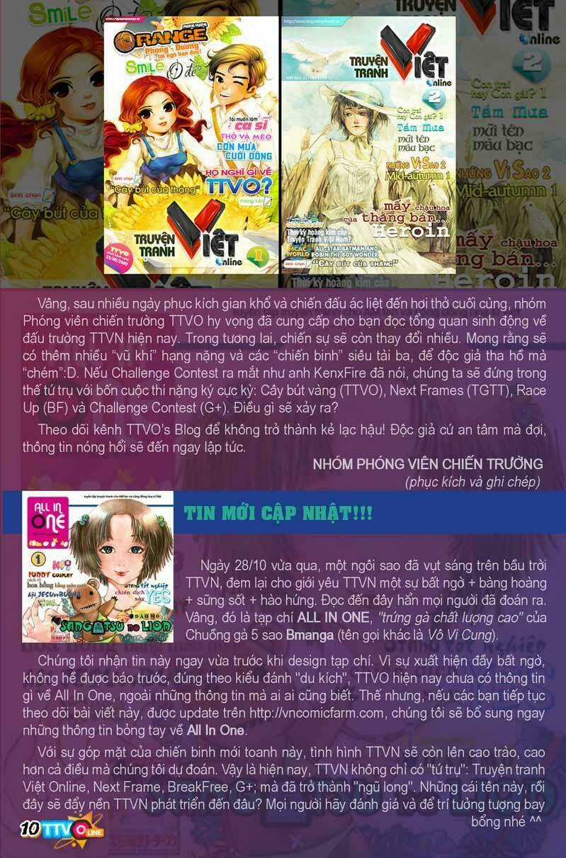 Tạp Chí Truyện Tranh Việt Nam Online - Ttvo Chapter 3.1 trang 11