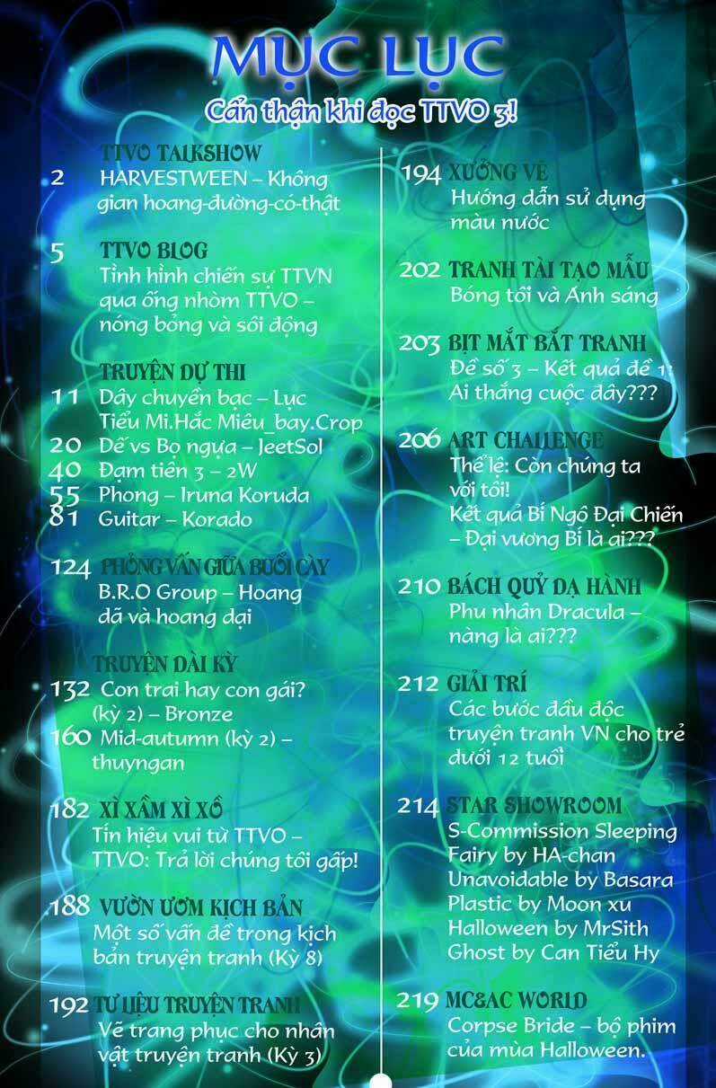 Tạp Chí Truyện Tranh Việt Nam Online - Ttvo Chapter 3.1 trang 2