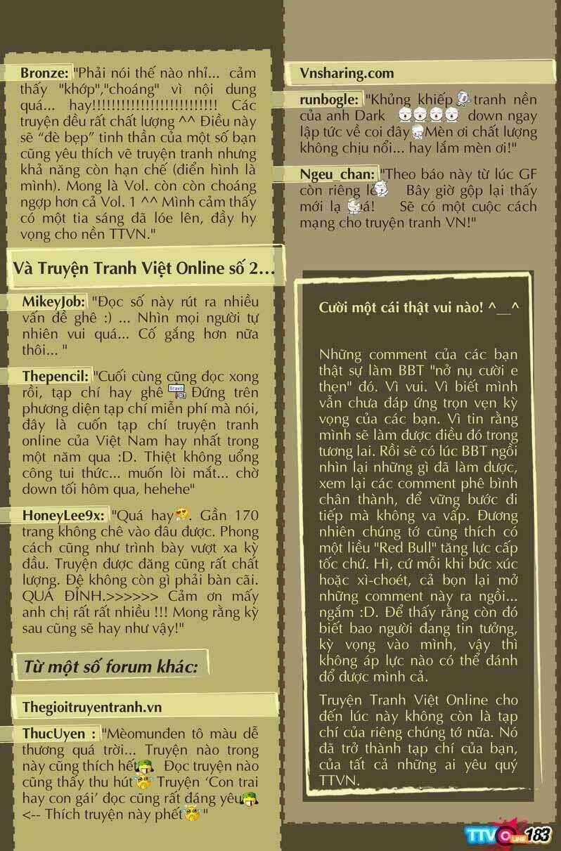 Tạp Chí Truyện Tranh Việt Nam Online - Ttvo Chapter 3.2 trang 102