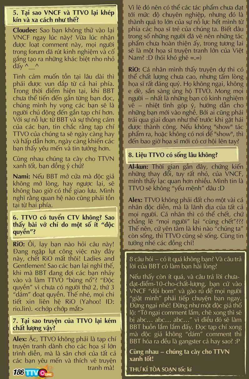 Tạp Chí Truyện Tranh Việt Nam Online - Ttvo Chapter 3.2 trang 105