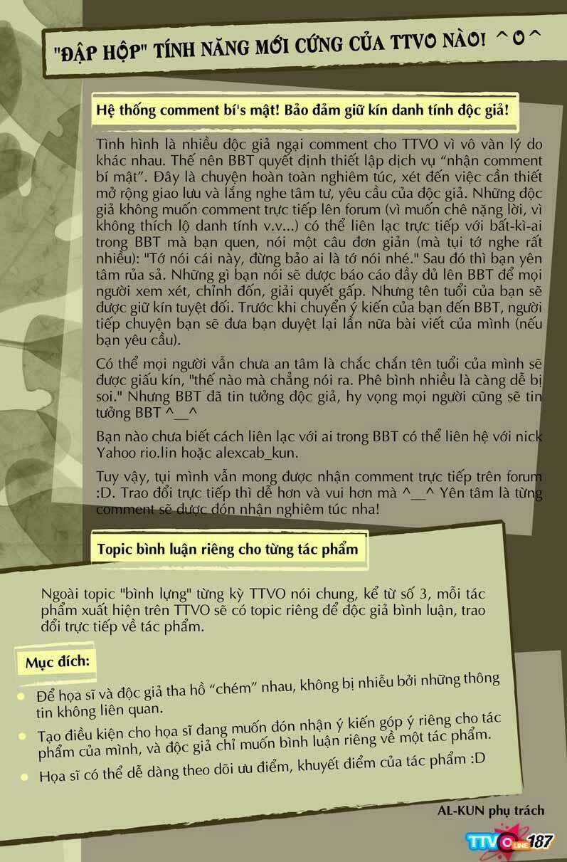 Tạp Chí Truyện Tranh Việt Nam Online - Ttvo Chapter 3.2 trang 106