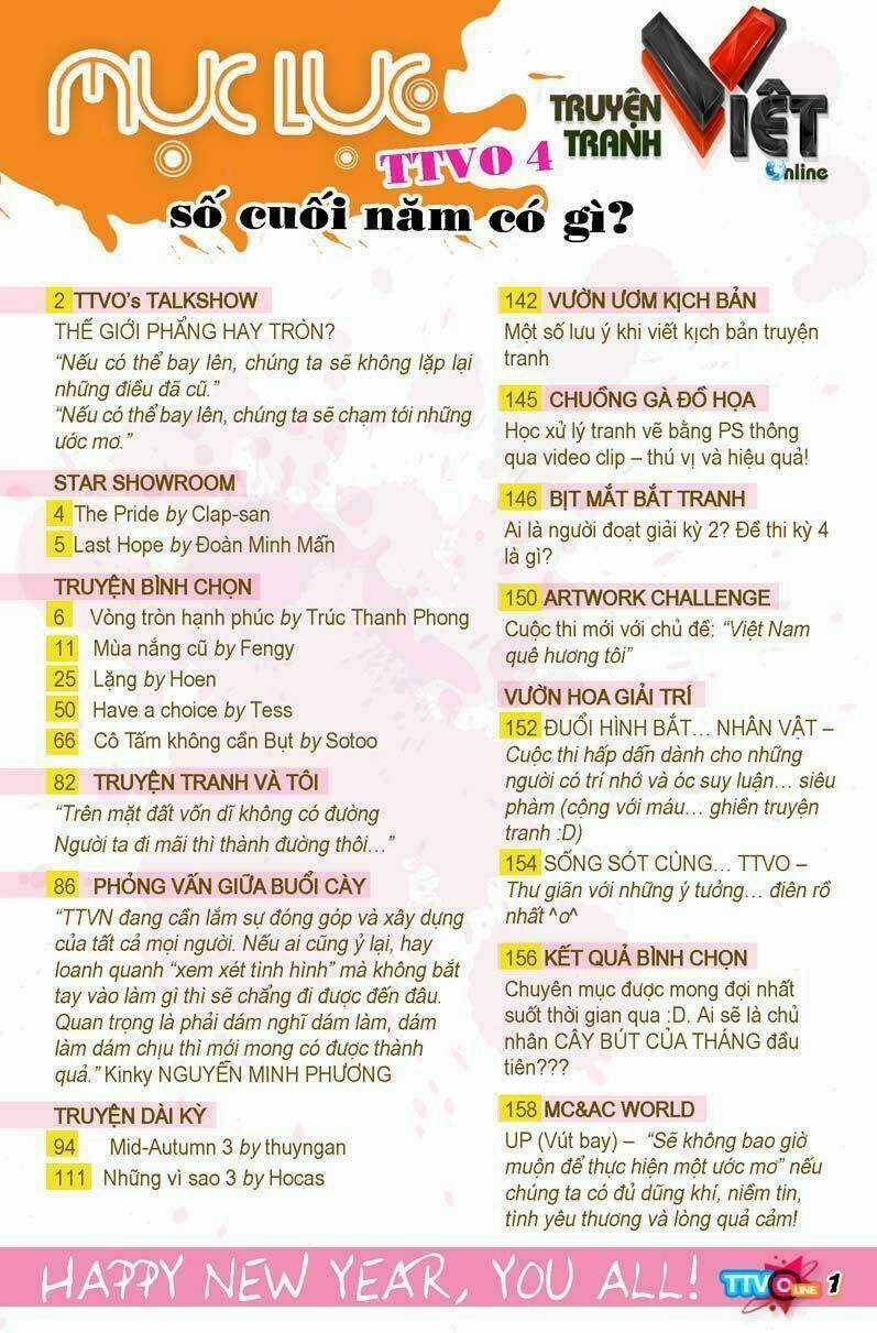 Tạp Chí Truyện Tranh Việt Nam Online - Ttvo Chapter 4 trang 2