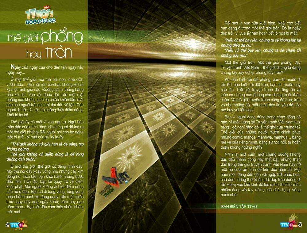 Tạp Chí Truyện Tranh Việt Nam Online - Ttvo Chapter 4 trang 3