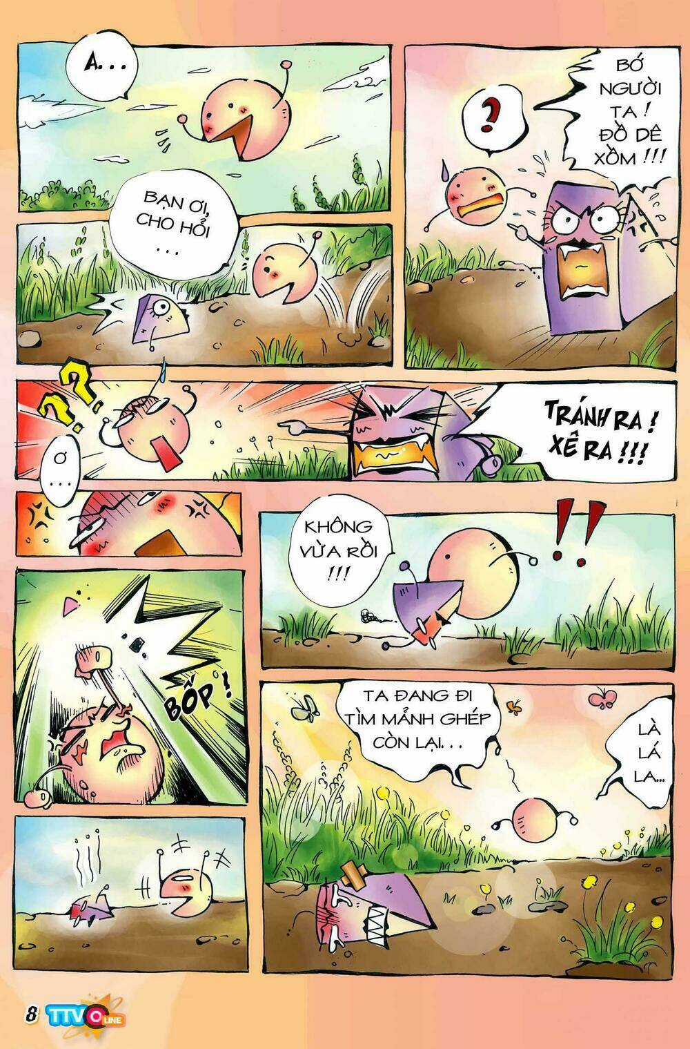 Tạp Chí Truyện Tranh Việt Nam Online - Ttvo Chapter 4 trang 8