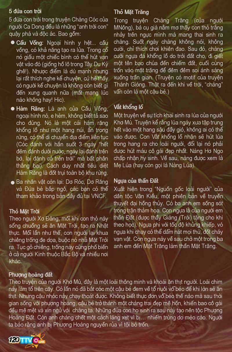 Tạp Chí Truyện Tranh Việt Nam Online - Ttvo Chapter 5 trang 119