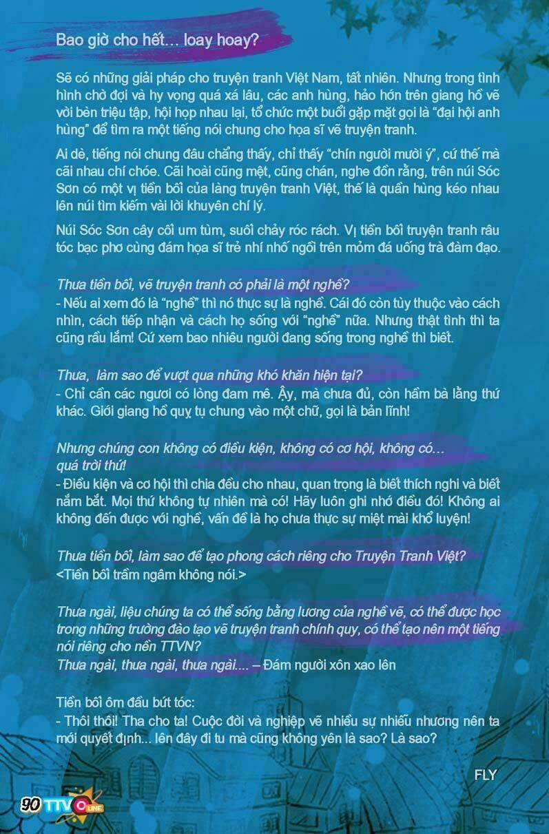 Tạp Chí Truyện Tranh Việt Nam Online - Ttvo Chapter 5 trang 90