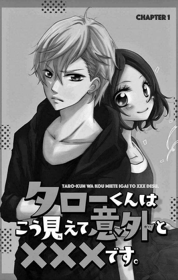 Taro-Kun Wa Kou Miete Igai To Xxx Desu Chapter 1 trang 5