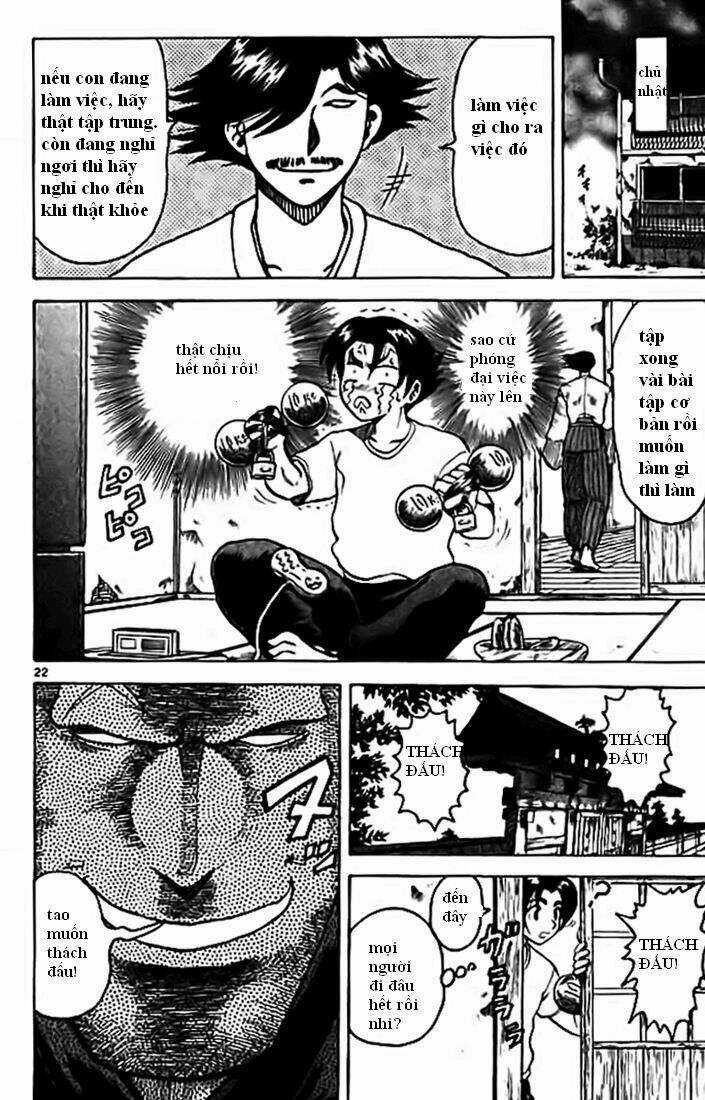 Tatakae! Ryōzanpaku Shijō Saikyō No Deshi Chapter 7 trang 21