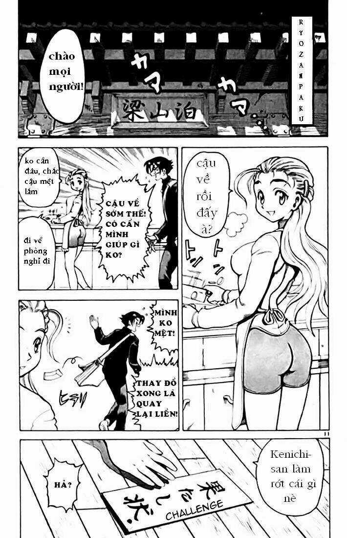 Tatakae! Ryōzanpaku Shijō Saikyō No Deshi Chapter 8 trang 11