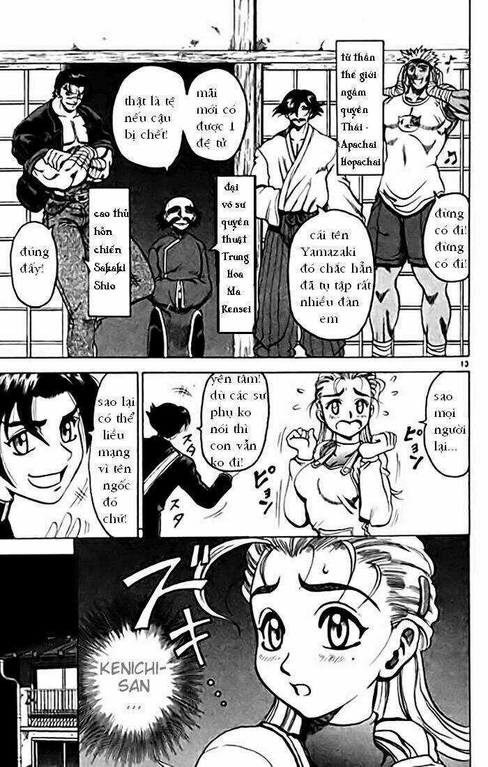Tatakae! Ryōzanpaku Shijō Saikyō No Deshi Chapter 8 trang 13