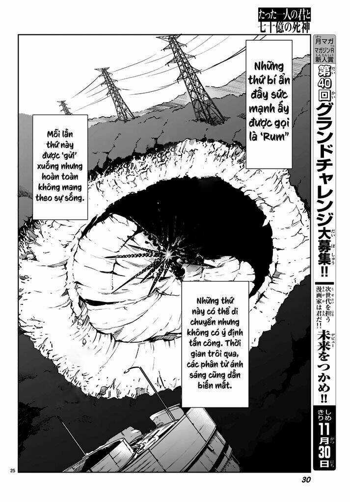 Tatta Hitori No Kimi To Nanajuuoku No Shinigami Chapter 1.1 trang 24