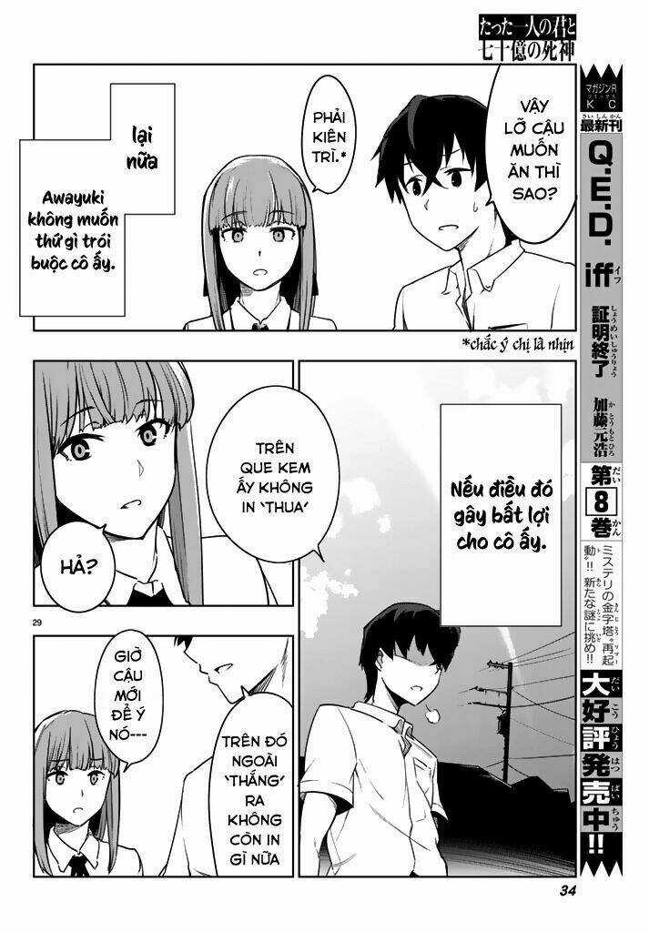 Tatta Hitori No Kimi To Nanajuuoku No Shinigami Chapter 1.1 trang 28
