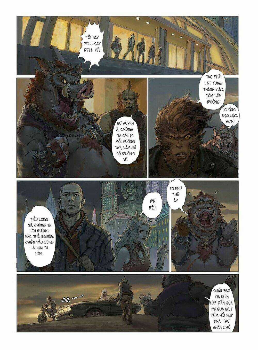 Tây Du Đấu Chiến thiên Chapter 1 trang 12