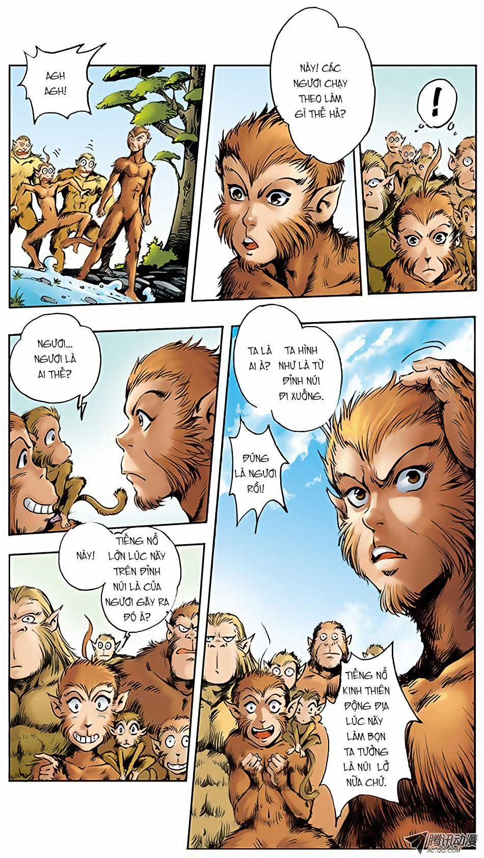 Tây Du Ký Color Chapter 1 trang 12