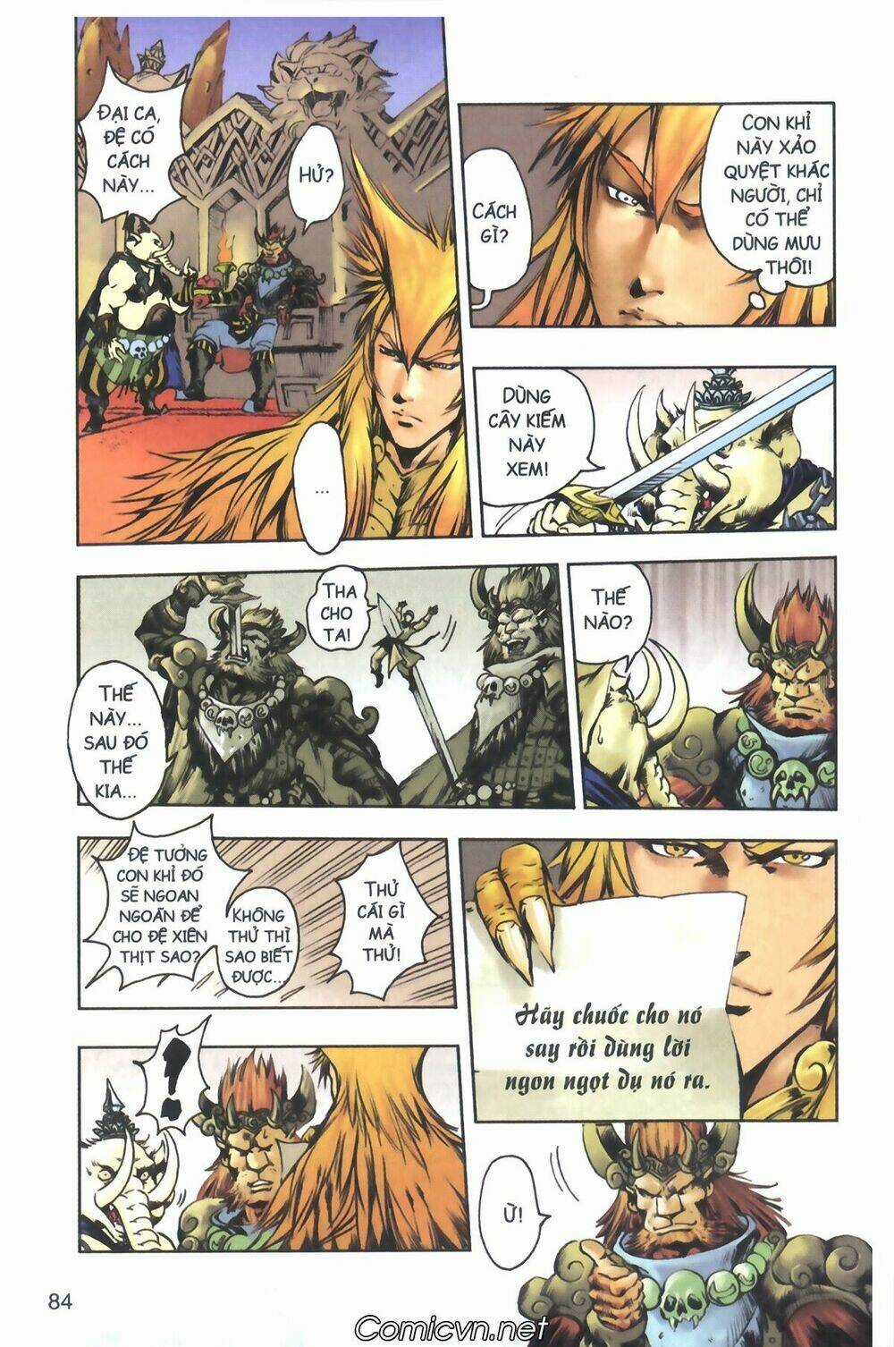 Tây Du Ký màu Chapter 121 trang 9