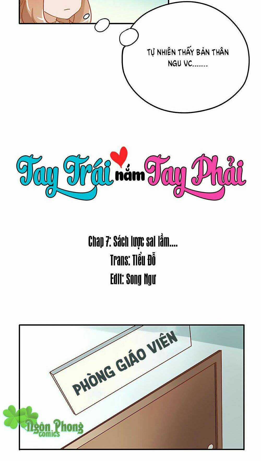 Tay Trái Nắm Tay Phải Chapter 7 trang 4