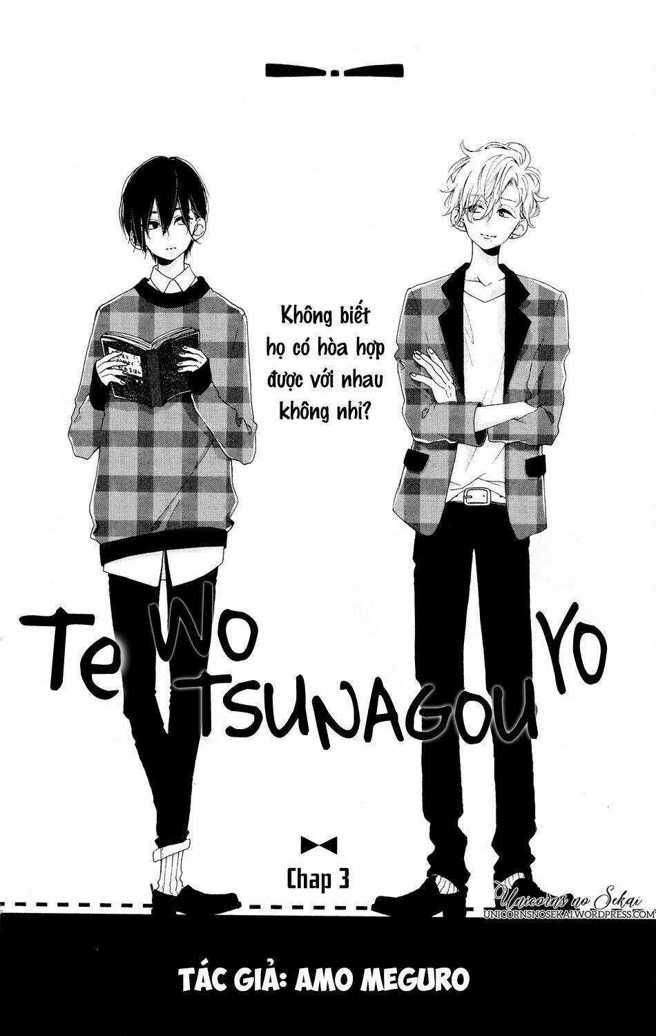 Te Wo Tsunagou Yo Chapter 3 trang 3
