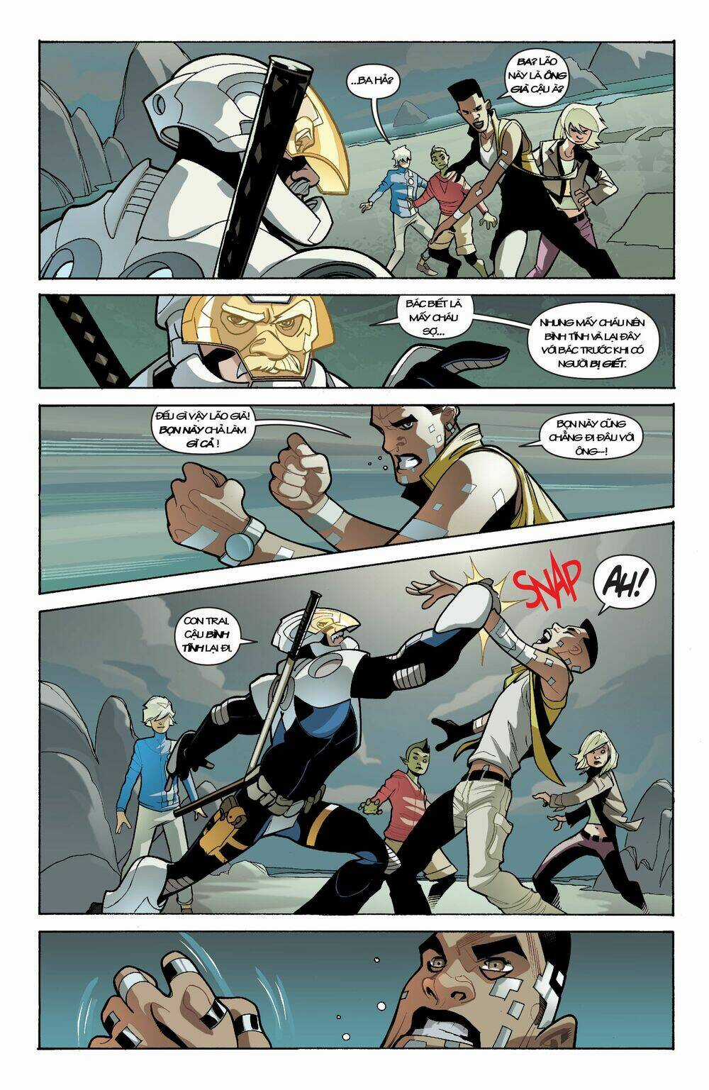 Teen Titans Earth One v1 Chapter 4 trang 2