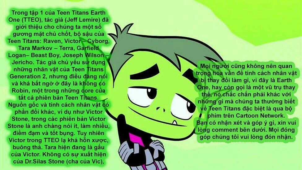 TEEN TITANS: EARTH ONE Chapter 1 trang 24