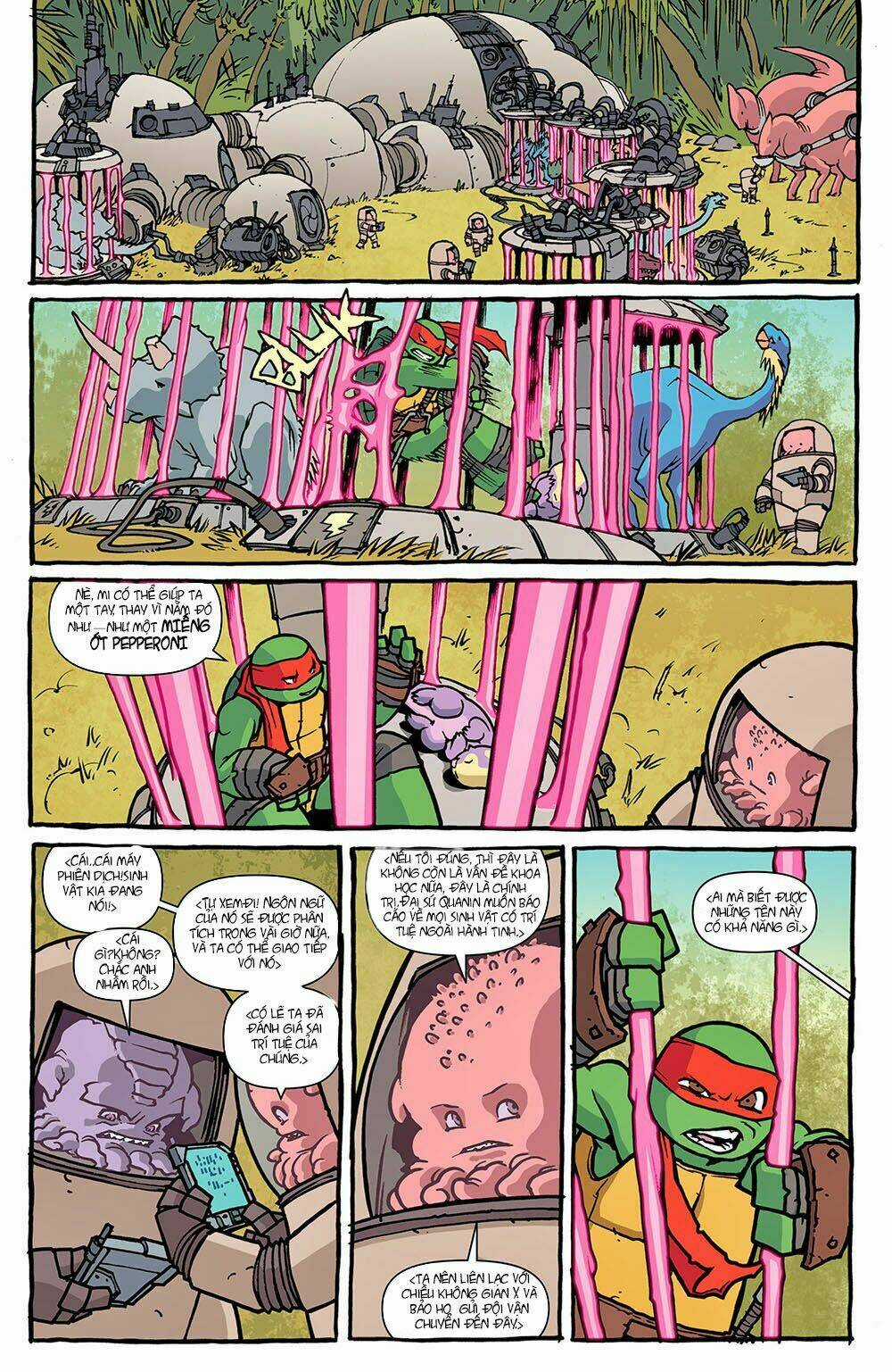 Teenage Mutant Ninja Heroes: Turtles In Time Chapter 1 trang 11