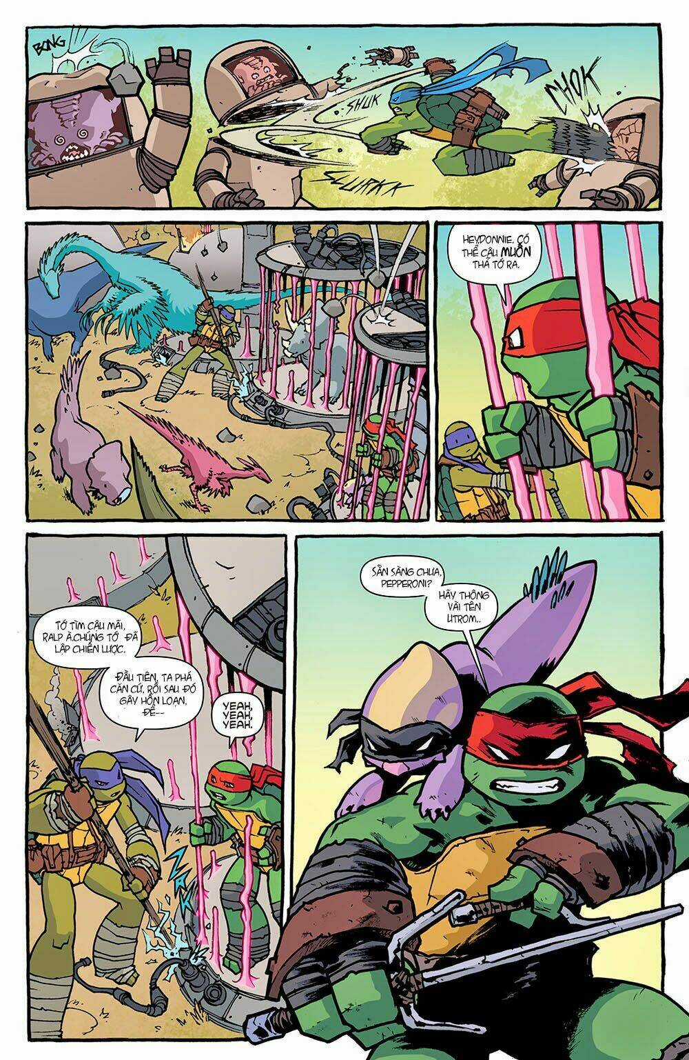 Teenage Mutant Ninja Heroes: Turtles In Time Chapter 1 trang 15