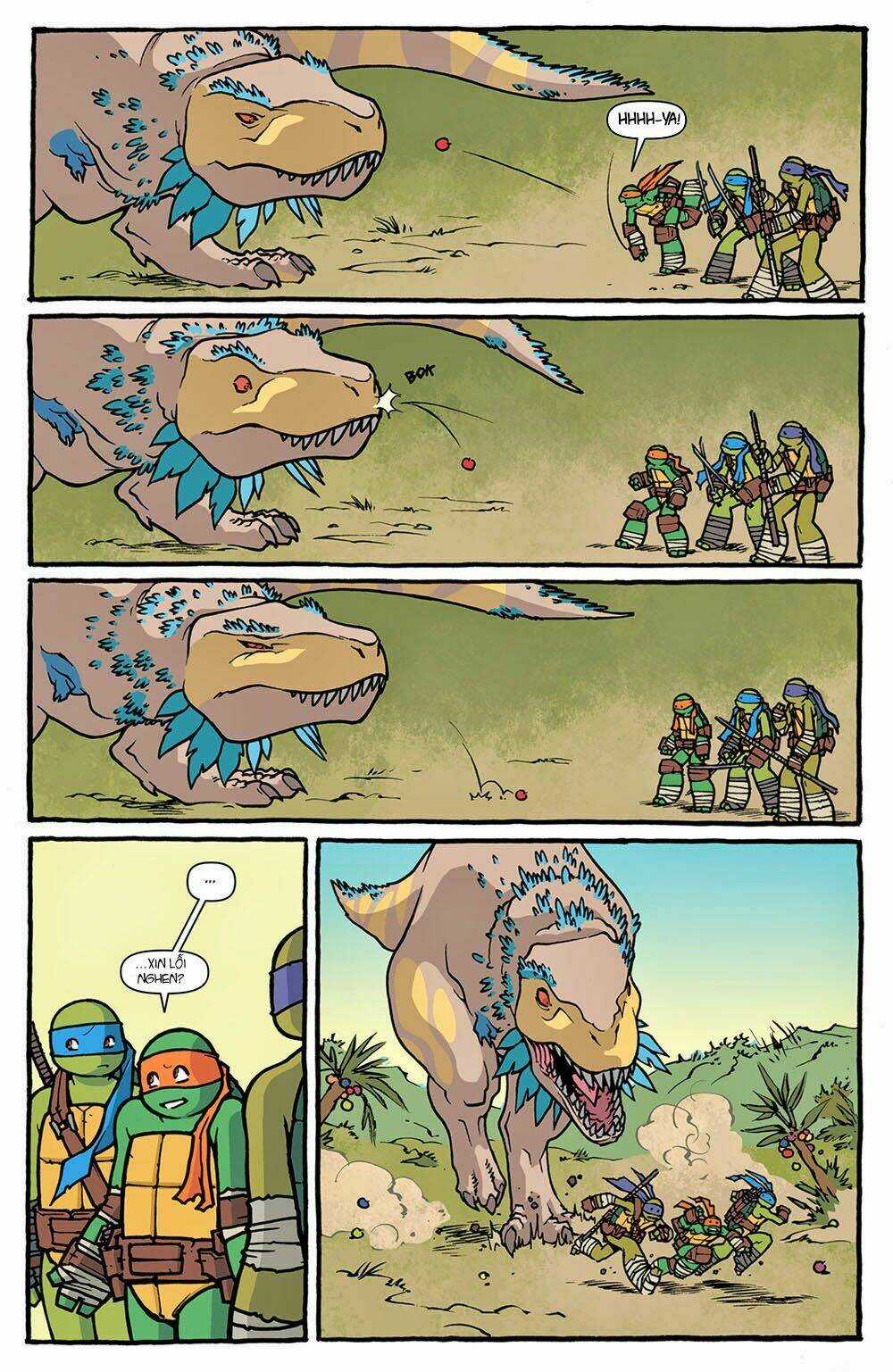 Teenage Mutant Ninja Heroes: Turtles In Time Chapter 1 trang 6