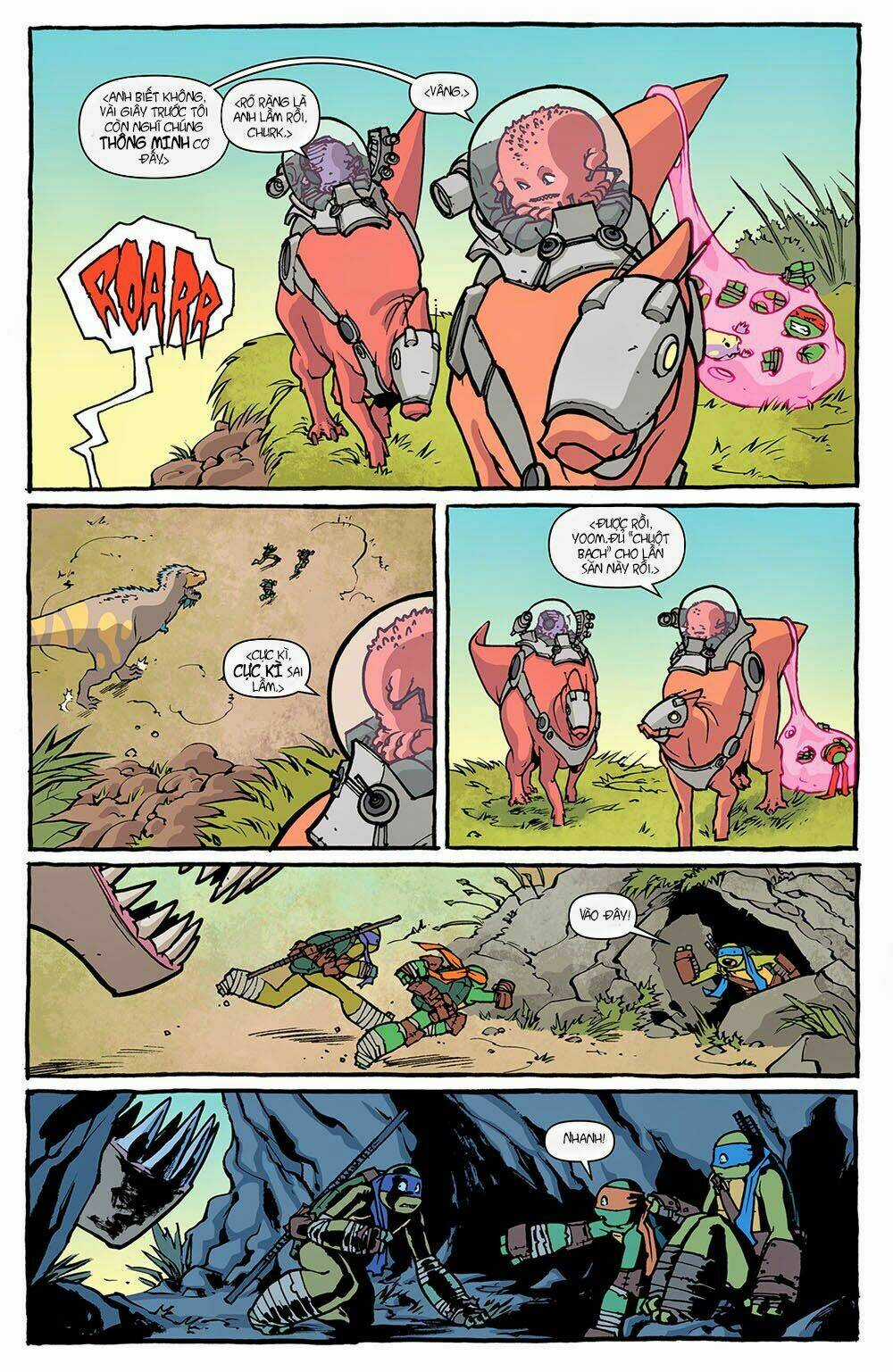 Teenage Mutant Ninja Heroes: Turtles In Time Chapter 1 trang 7