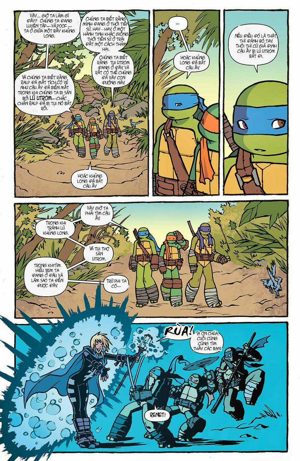 Teenage Mutant Ninja Heroes: Turtles In Time Chapter 1 trang 9