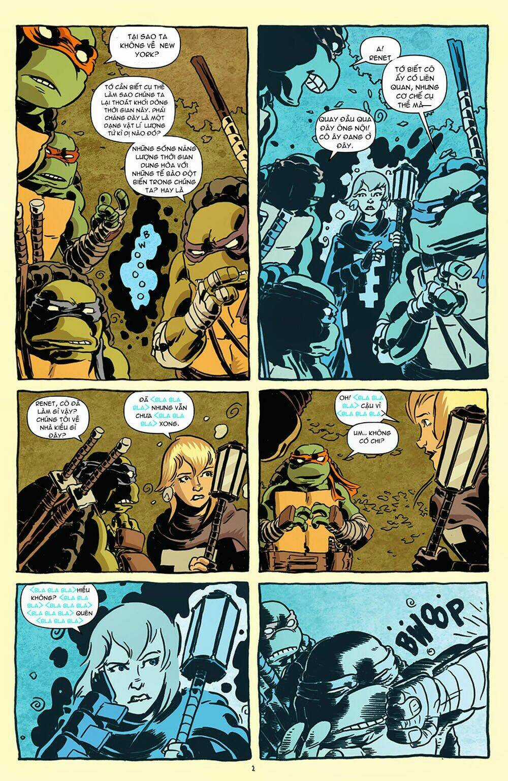 Teenage Mutant Ninja Heroes: Turtles In Time Chapter 2 trang 2