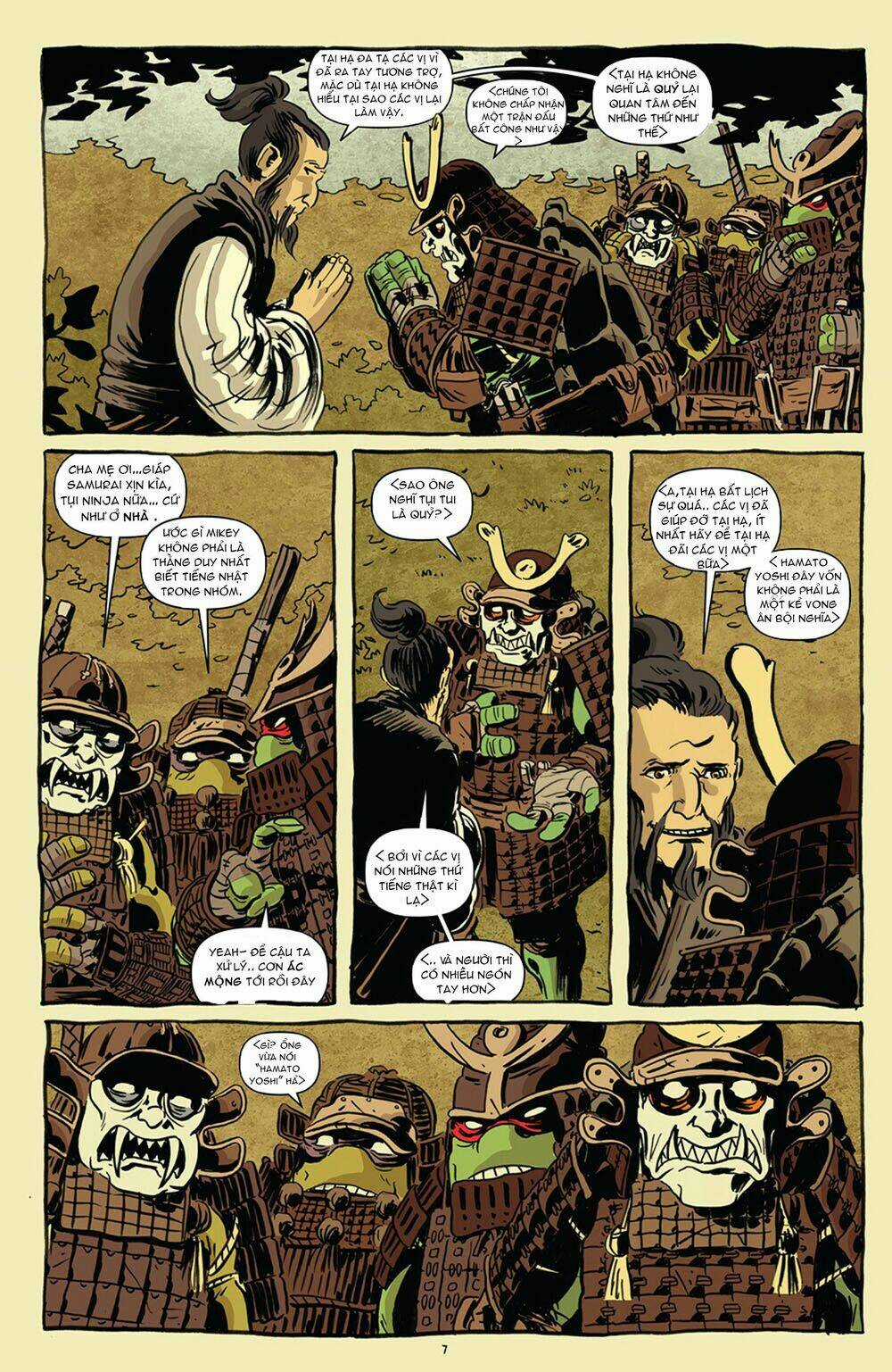 Teenage Mutant Ninja Heroes: Turtles In Time Chapter 2 trang 7