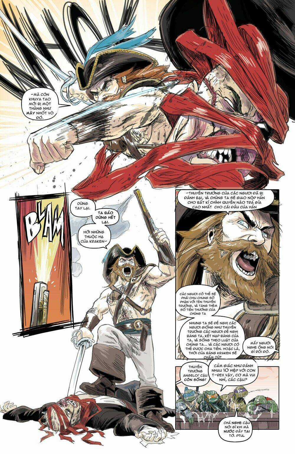 Teenage Mutant Ninja Heroes: Turtles In Time Chapter 3 trang 11