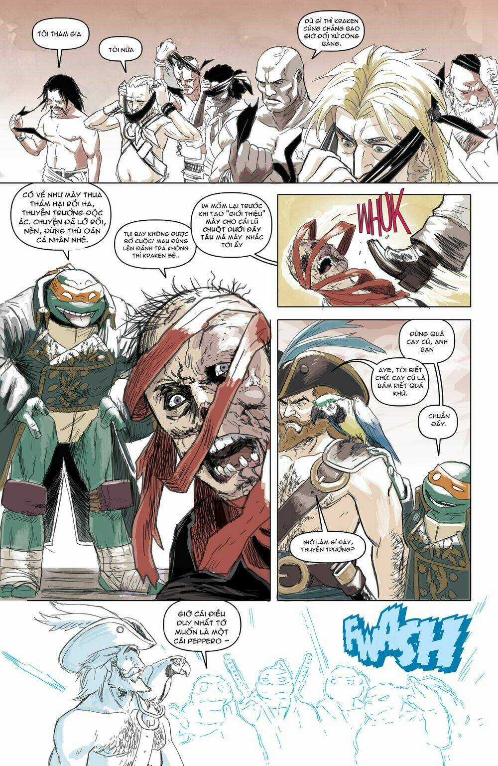 Teenage Mutant Ninja Heroes: Turtles In Time Chapter 3 trang 12