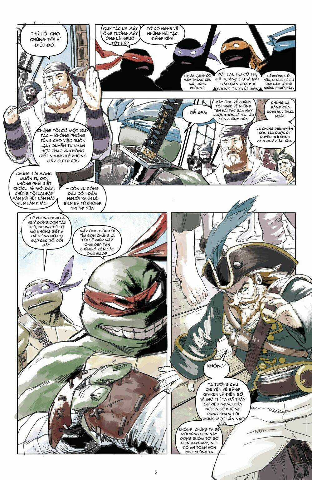 Teenage Mutant Ninja Heroes: Turtles In Time Chapter 3 trang 4
