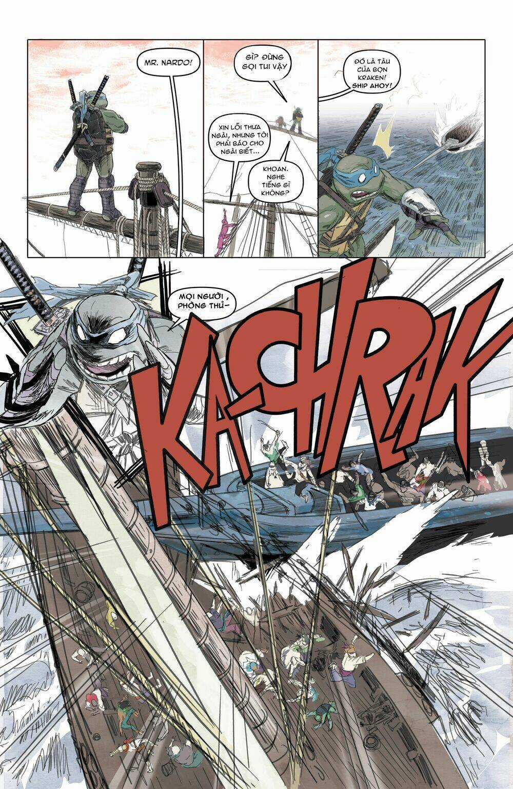 Teenage Mutant Ninja Heroes: Turtles In Time Chapter 3 trang 5