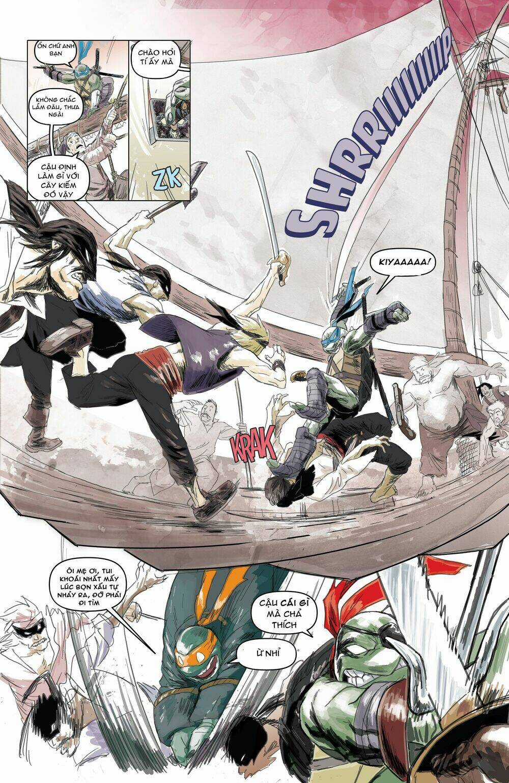 Teenage Mutant Ninja Heroes: Turtles In Time Chapter 3 trang 6