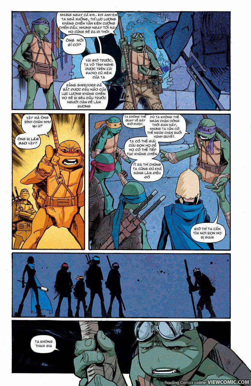 Teenage Mutant Ninja Heroes: Turtles In Time Chapter 4 trang 10
