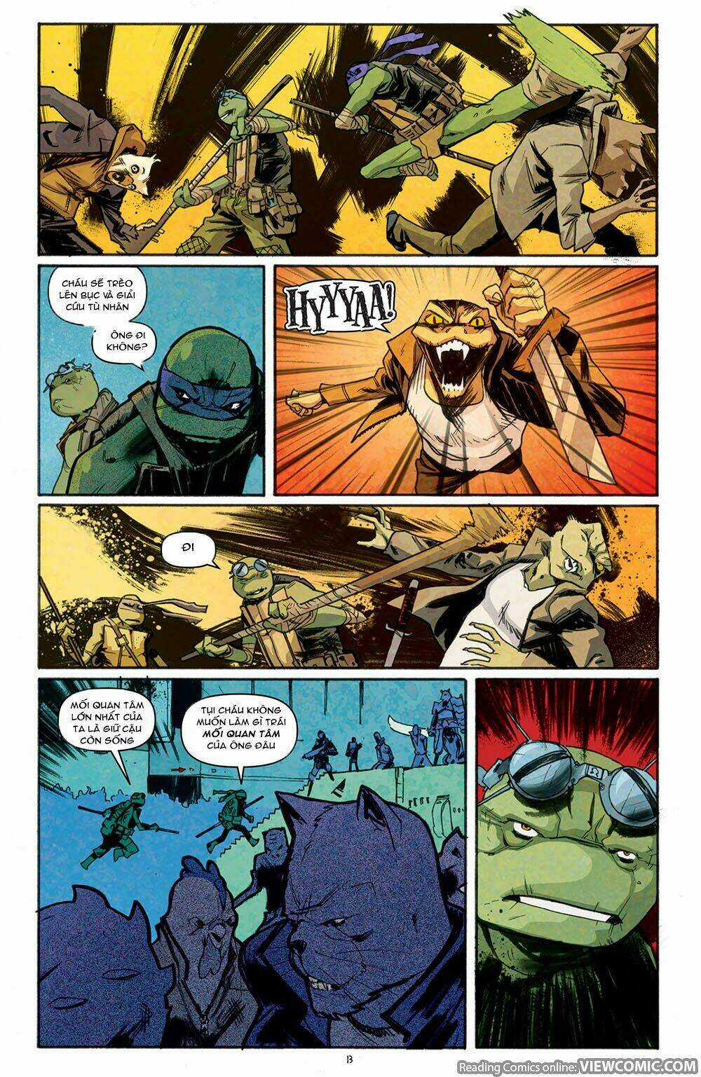 Teenage Mutant Ninja Heroes: Turtles In Time Chapter 4 trang 13