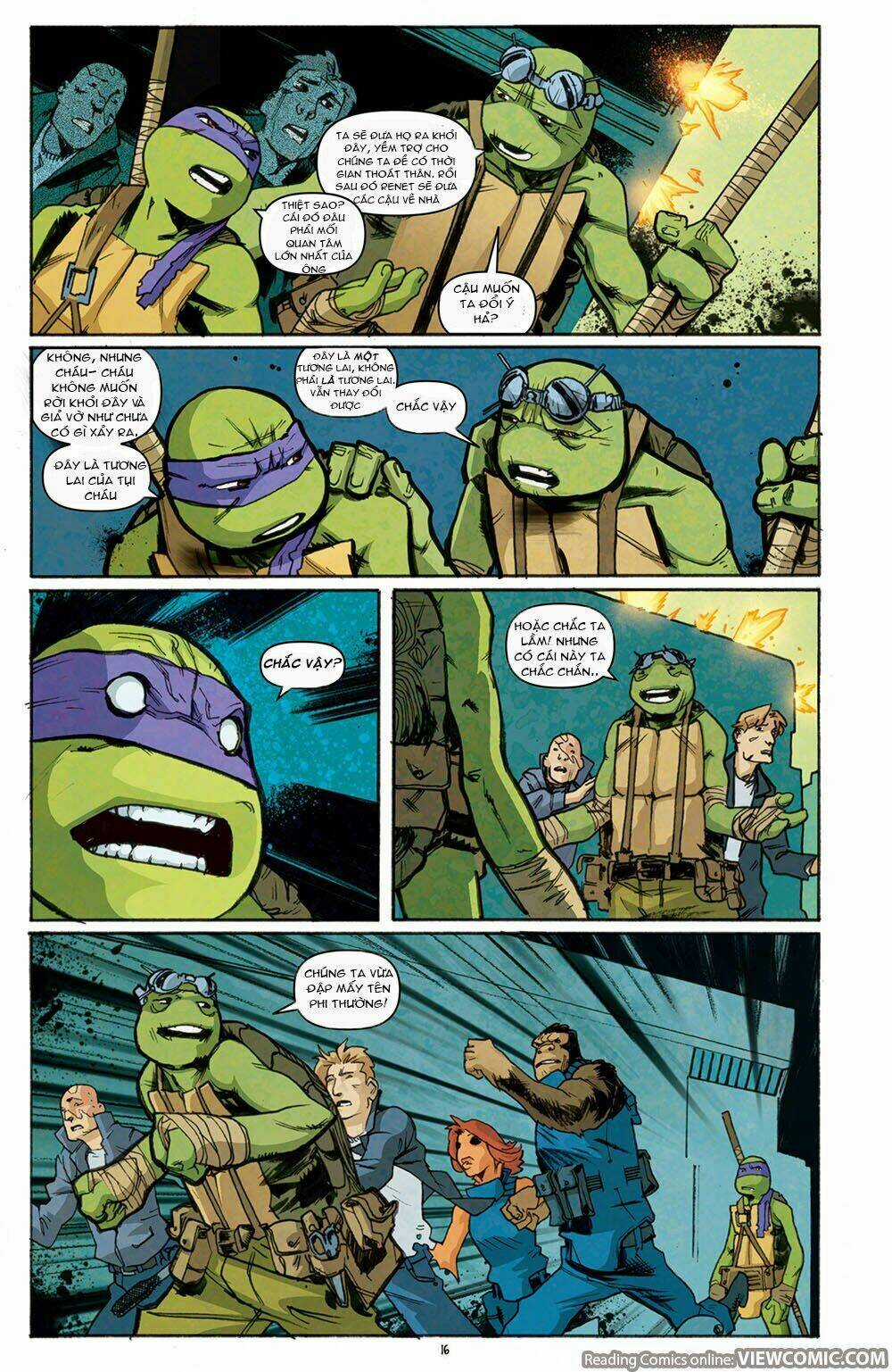 Teenage Mutant Ninja Heroes: Turtles In Time Chapter 4 trang 16
