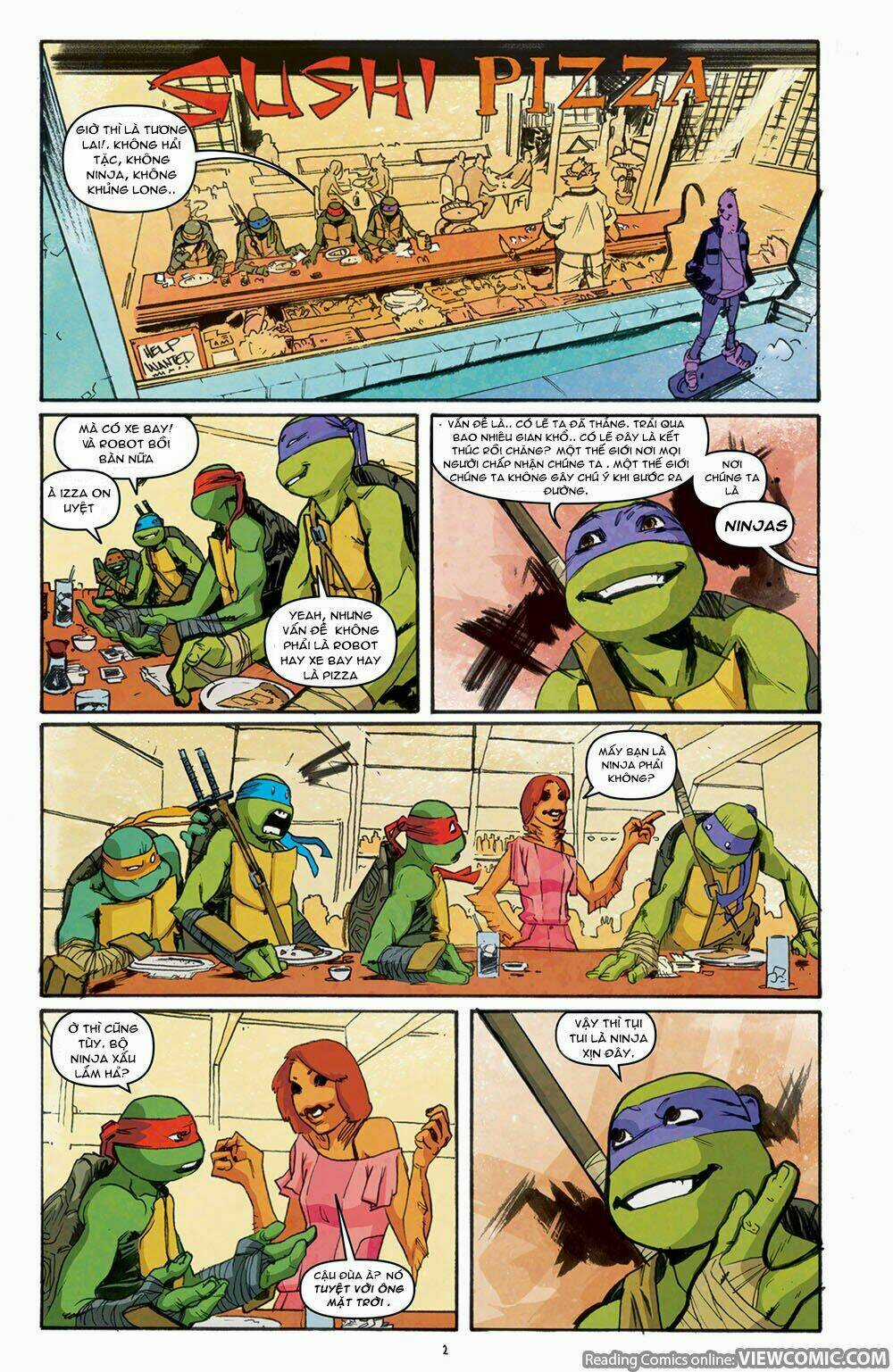 Teenage Mutant Ninja Heroes: Turtles In Time Chapter 4 trang 2
