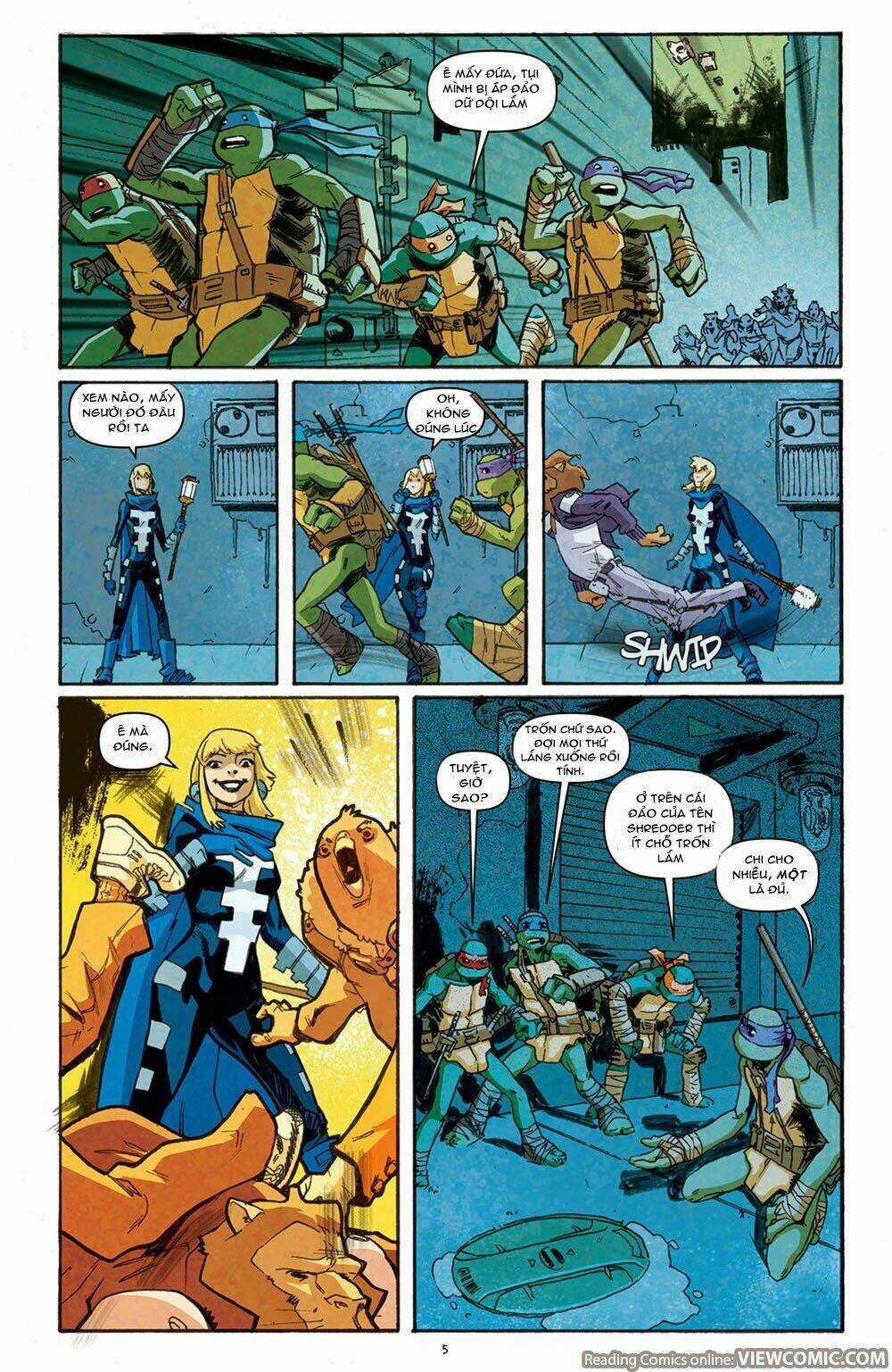 Teenage Mutant Ninja Heroes: Turtles In Time Chapter 4 trang 5