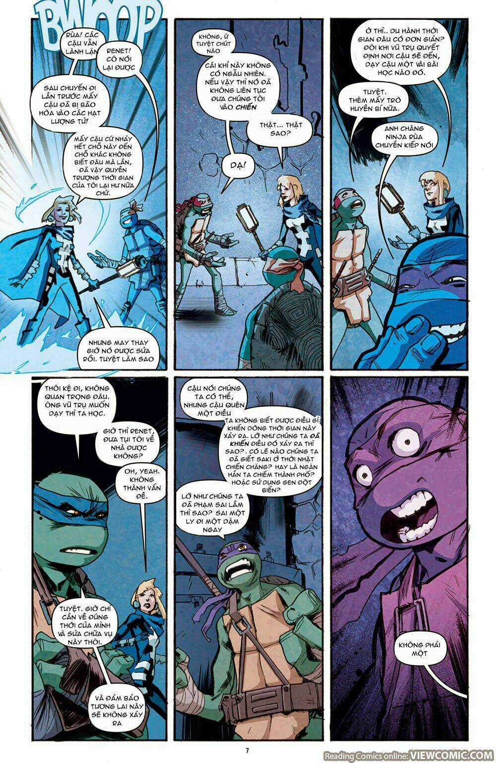 Teenage Mutant Ninja Heroes: Turtles In Time Chapter 4 trang 7