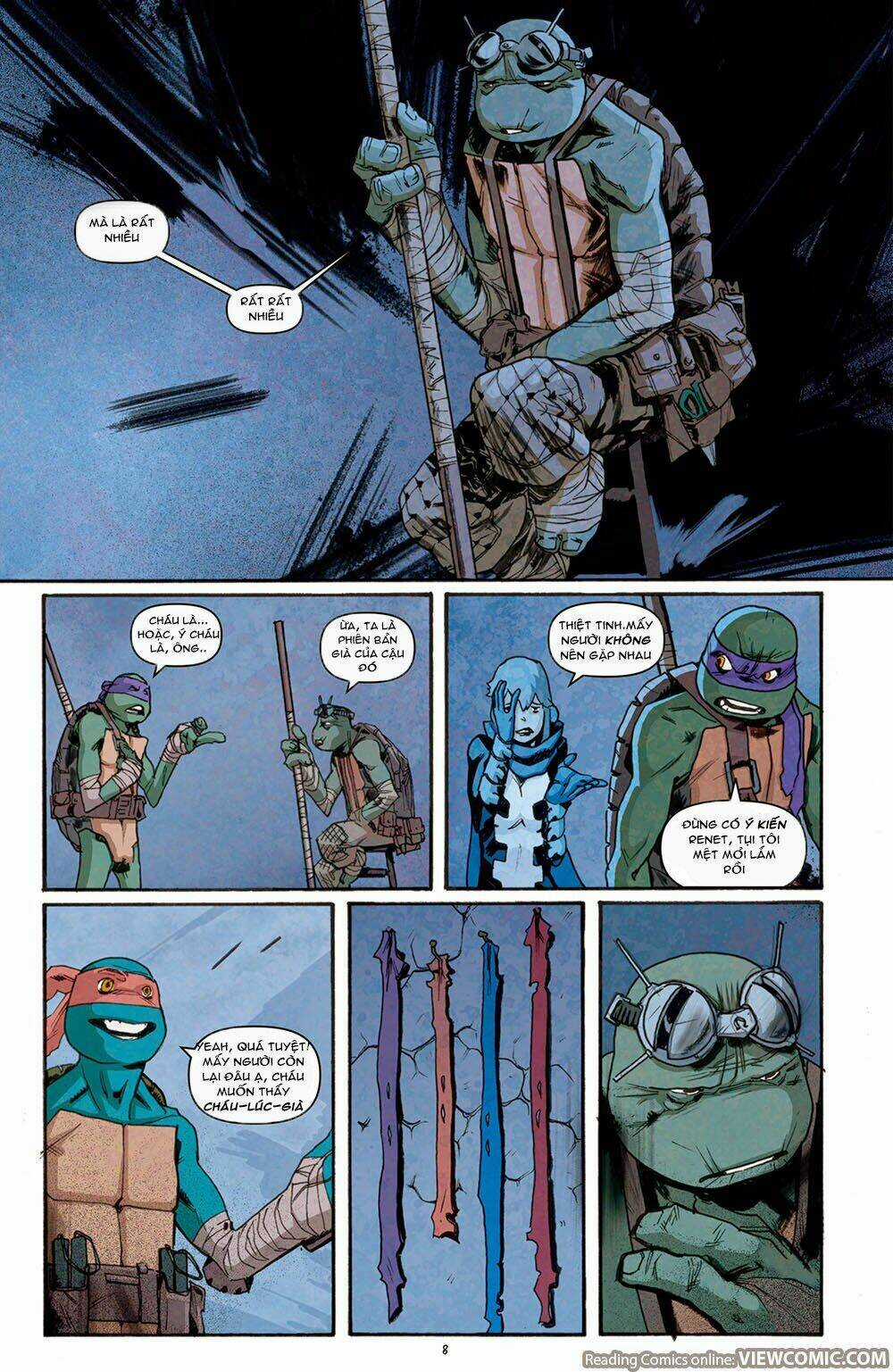 Teenage Mutant Ninja Heroes: Turtles In Time Chapter 4 trang 8
