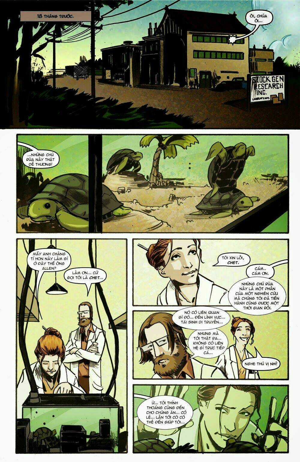 Teenage Mutant Ninja Turtles (Tmnt) Chapter 1 trang 11