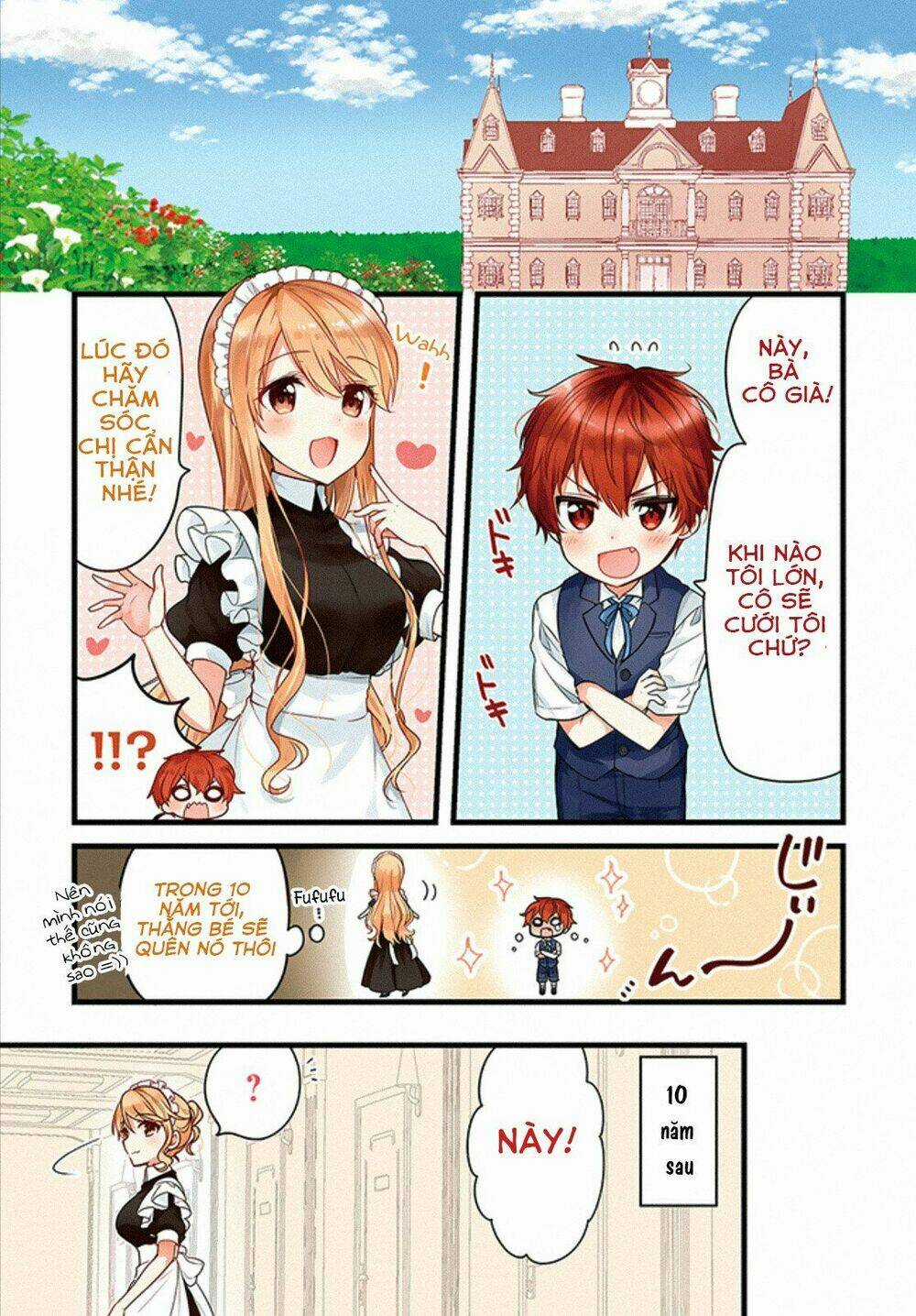 Tekito Na Maid No Oneesan & Erasou De Ichizu Na Botchan Chapter 1 trang 2