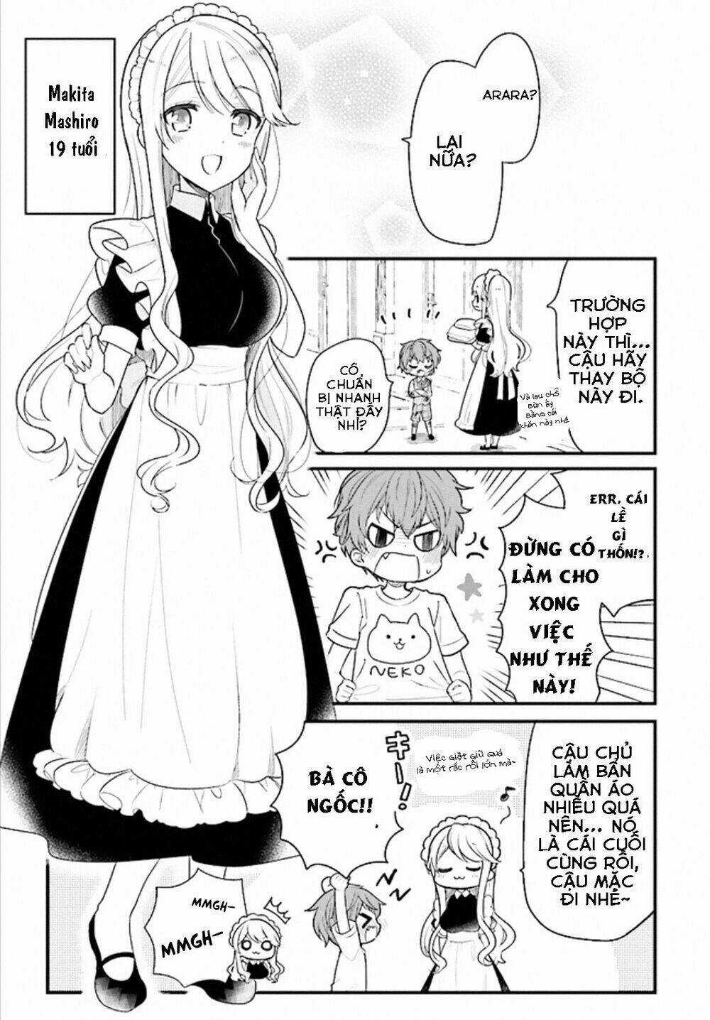 Tekito Na Maid No Oneesan & Erasou De Ichizu Na Botchan Chapter 1 trang 5