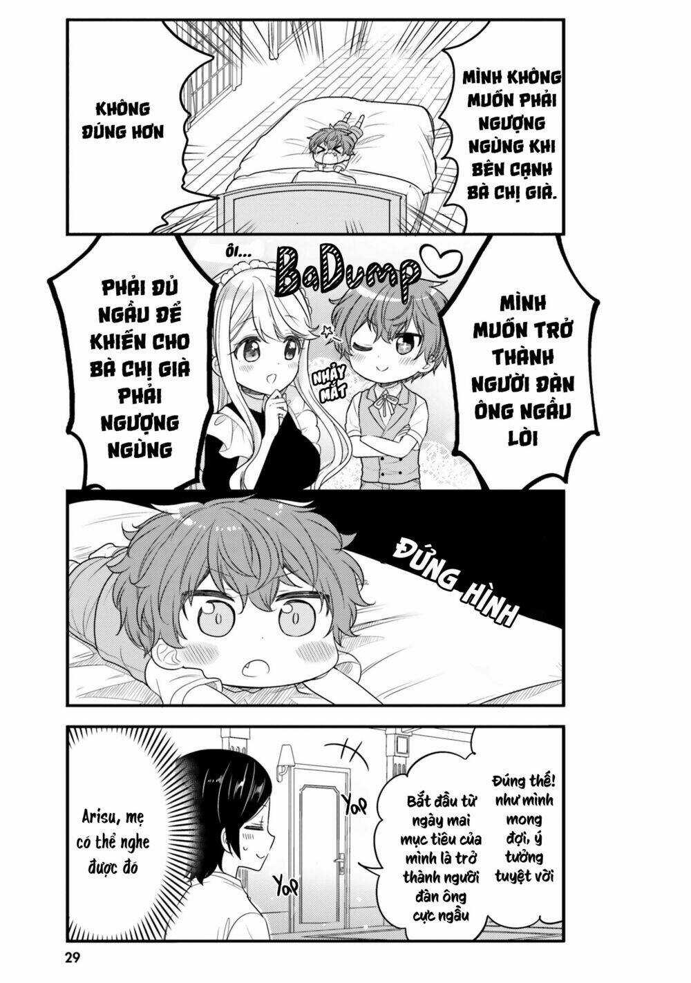 Tekito Na Maid No Oneesan & Erasou De Ichizu Na Botchan Chapter 13 trang 6