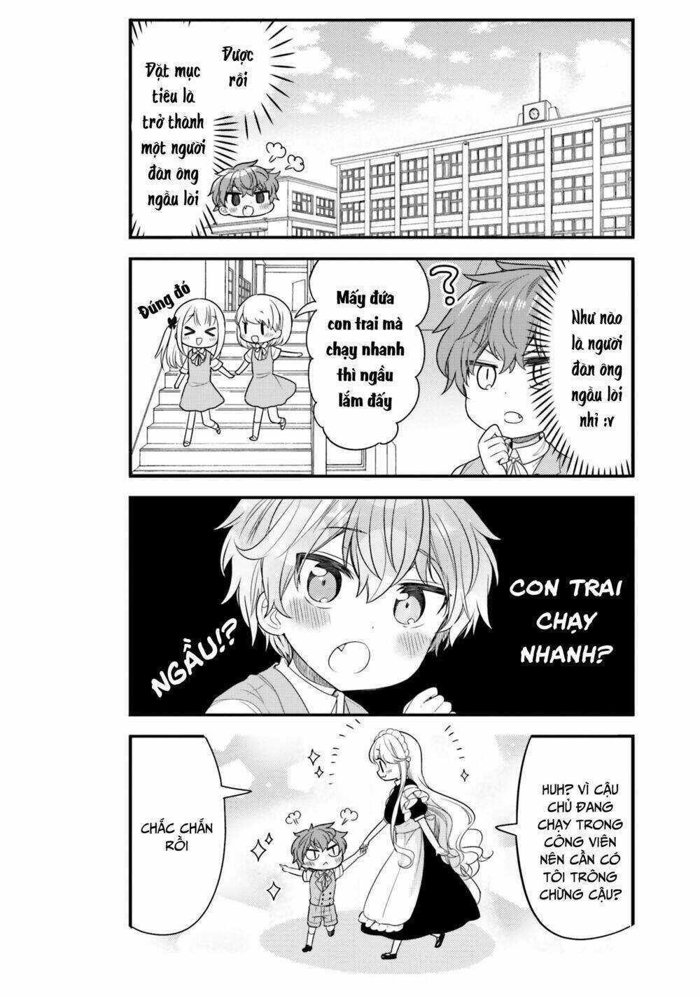 Tekito Na Maid No Oneesan & Erasou De Ichizu Na Botchan Chapter 13 trang 7
