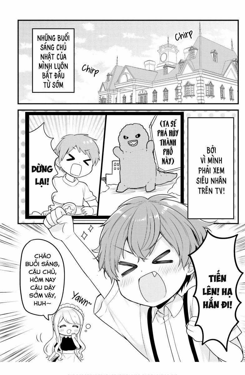 Tekito Na Maid No Oneesan & Erasou De Ichizu Na Botchan Chapter 28 trang 1